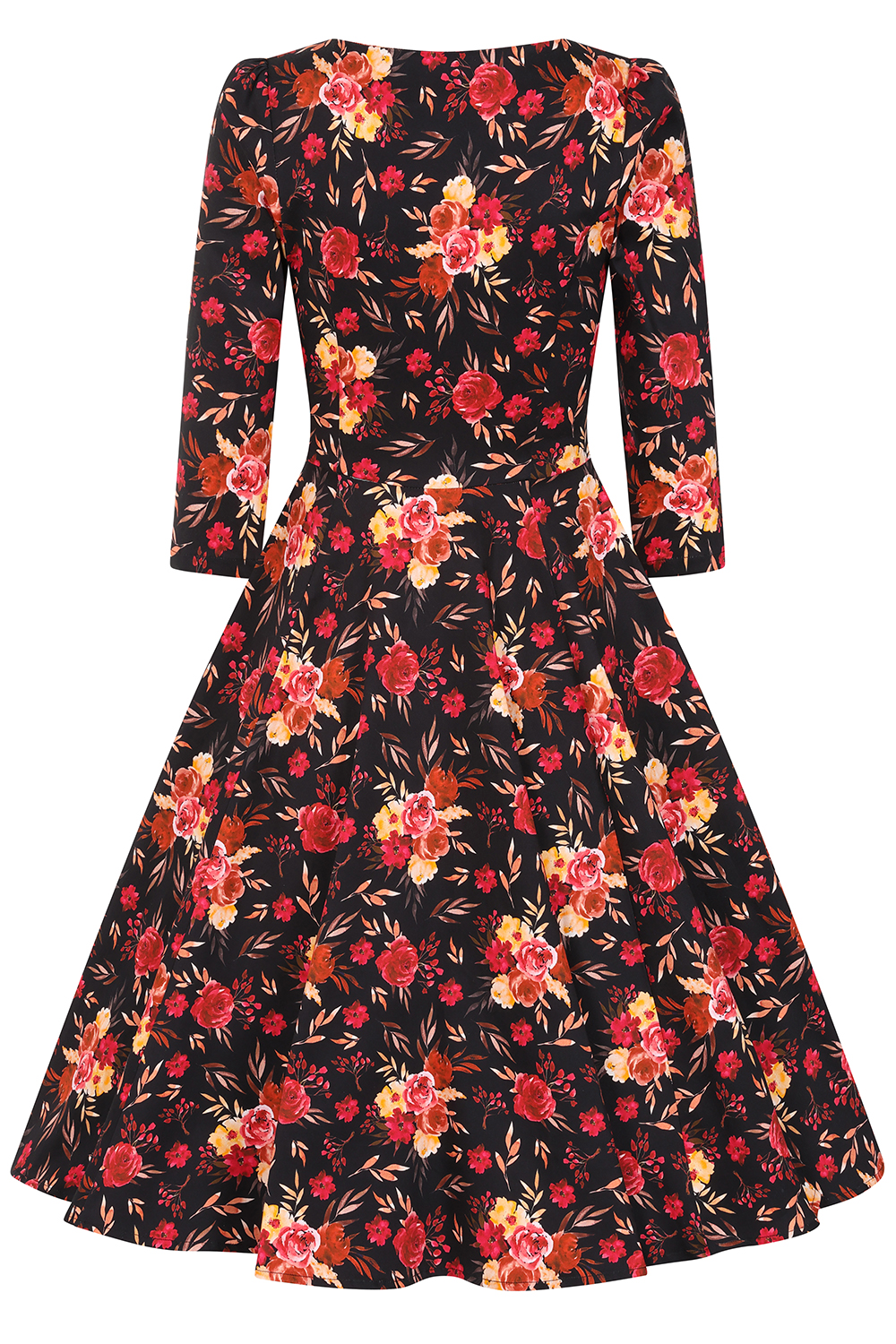 Margot Floral Swing Dress